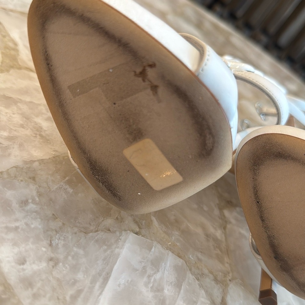 Giuseppe Zanotti "Cruel Summer" heels in white. SZ 38 - Picture 8 of 15